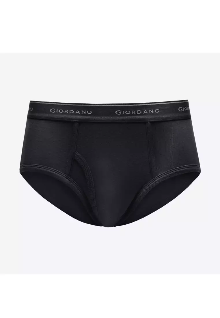 Men's Cotton Plain Classic Briefs (6-Pieces) 01176114