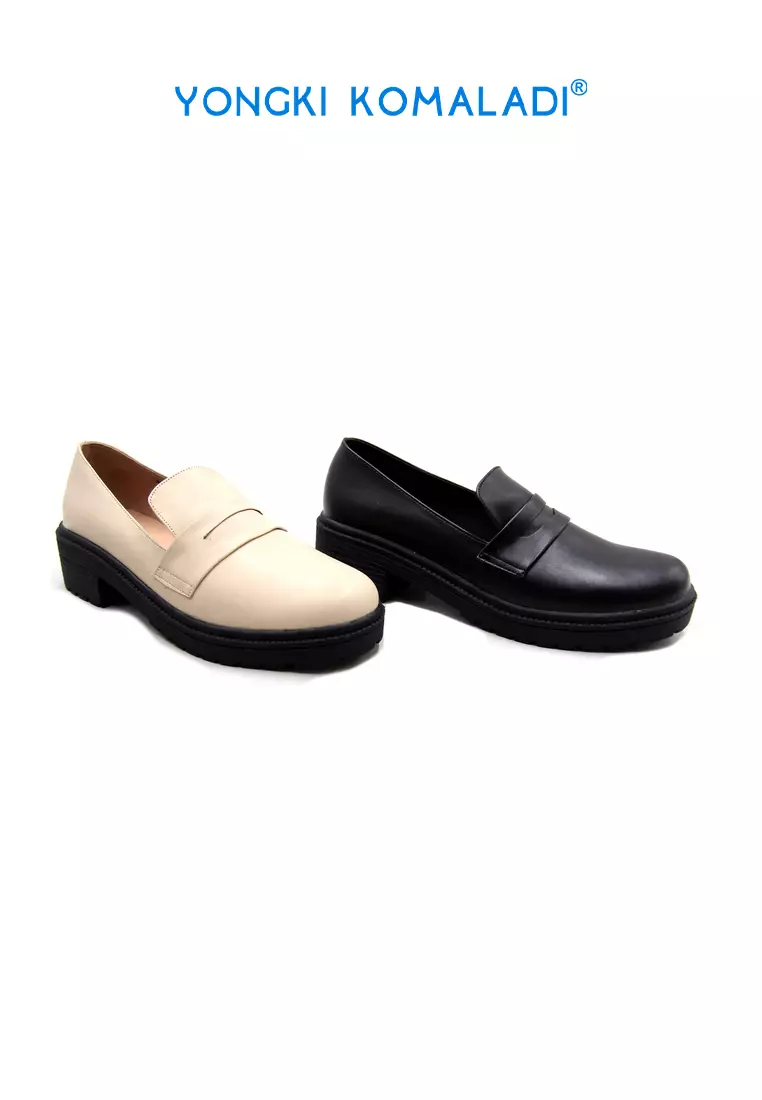 [ ORIGINAL ] YONGKI KOMALADI SEPATU PLATFORM OL-HDRA19101-22 LADIES CREAM