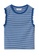 MANGO KIDS blue Scalloped Striped T-Shirt 069F1KA3129F1CGS_1