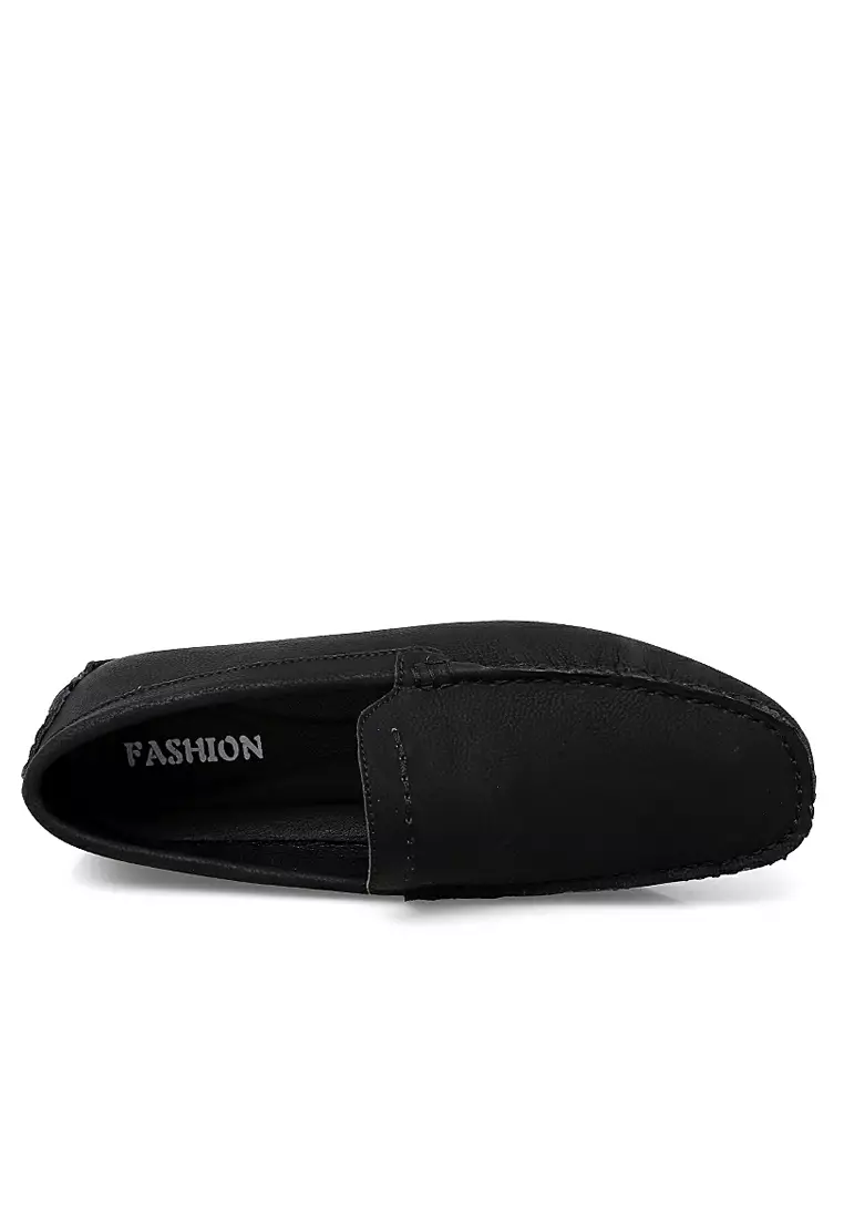 真牛皮英倫風帆船鞋YY3011