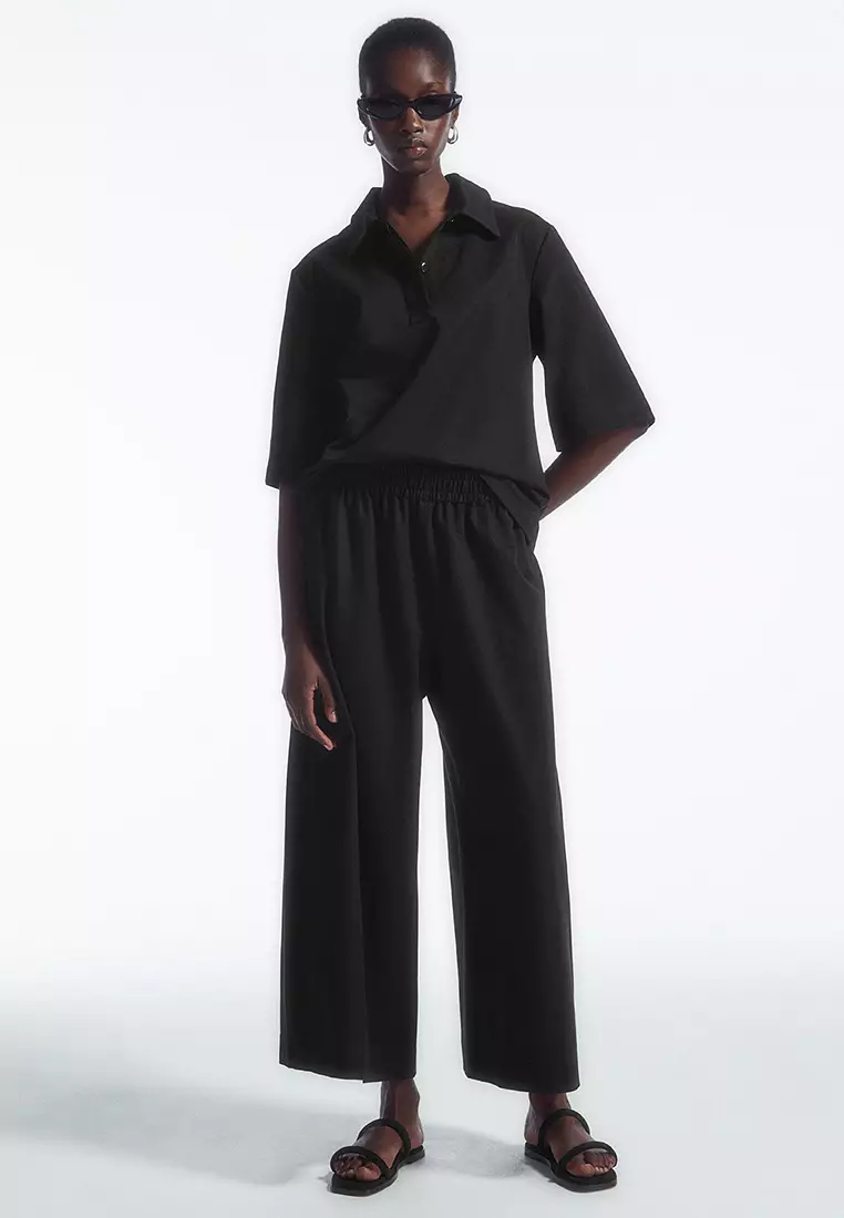 Buy Cos Wide-leg Jersey Culottes 2024 Online 