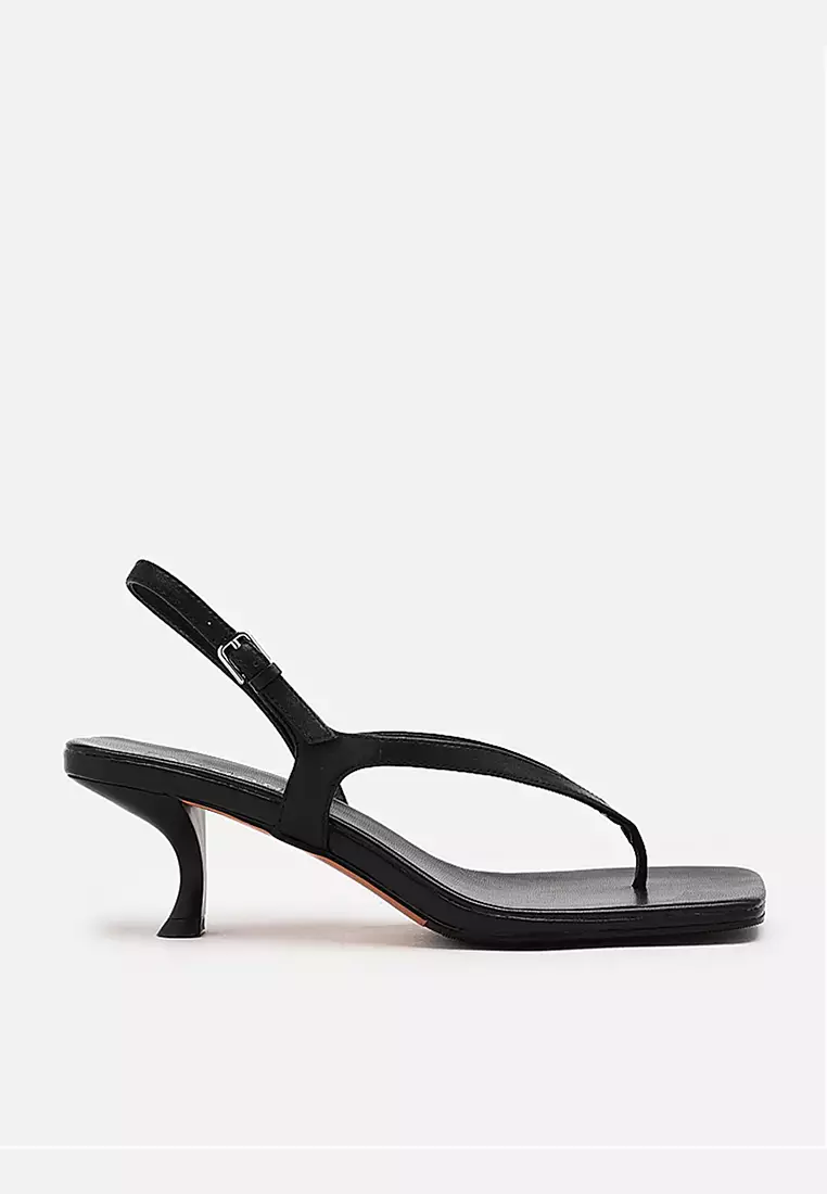 Discount on Pazzion  shoes - SKU: Kimi Strappy Kitten Heels Black