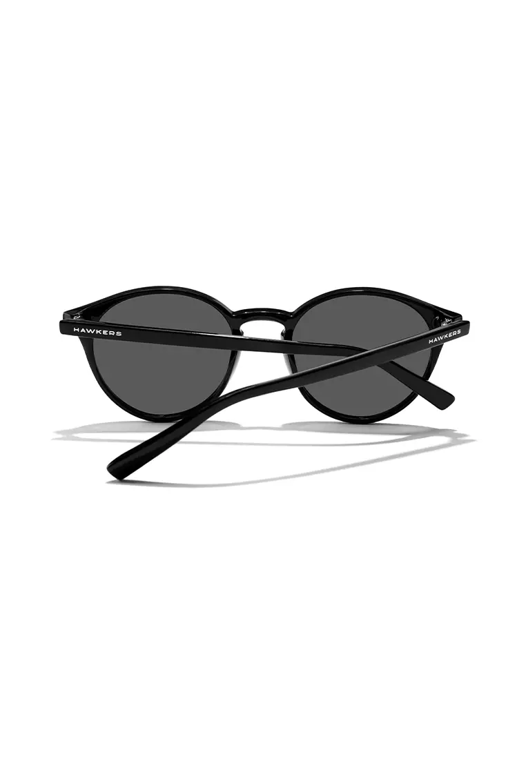 HAWKERS POLARIZED Black Dark SALT Sunglasses for Men and Women, Unisex. UV400 Protection. Official Product designed in Spain