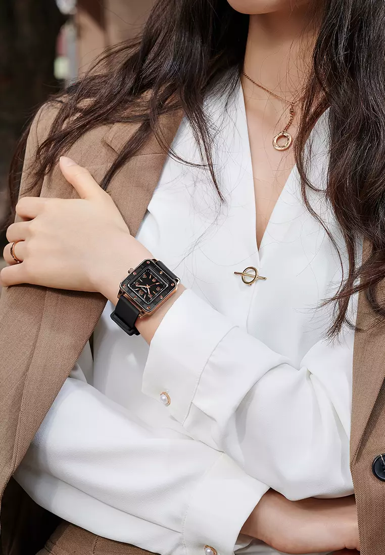 jam tangan wanita bisnis Kuarsa Klasik Mewah 3ATM Anti Air jam tangan cewek