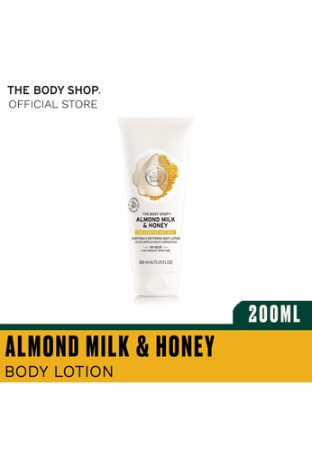 Jual The Body Shop Almond Milk Honey Body Lotion 200ml Original