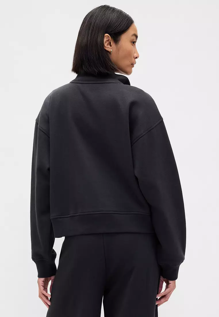 Logo Half Zip Sweatshirt