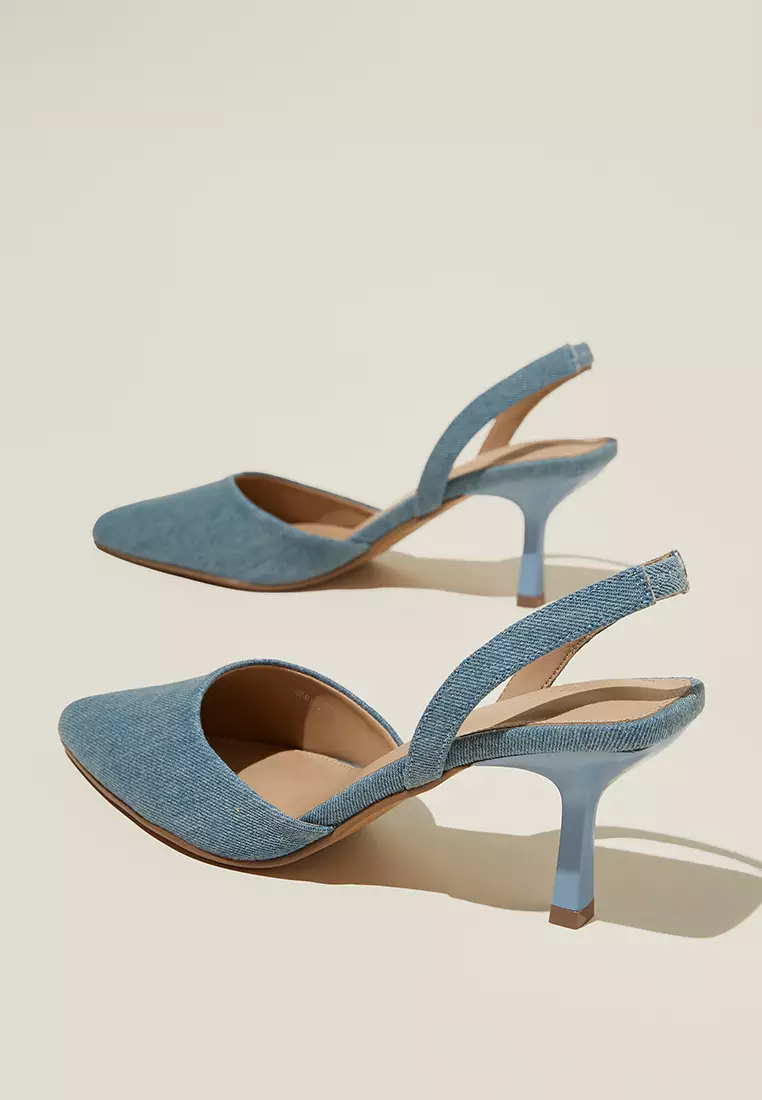 Gia Pointed Slingback Heels