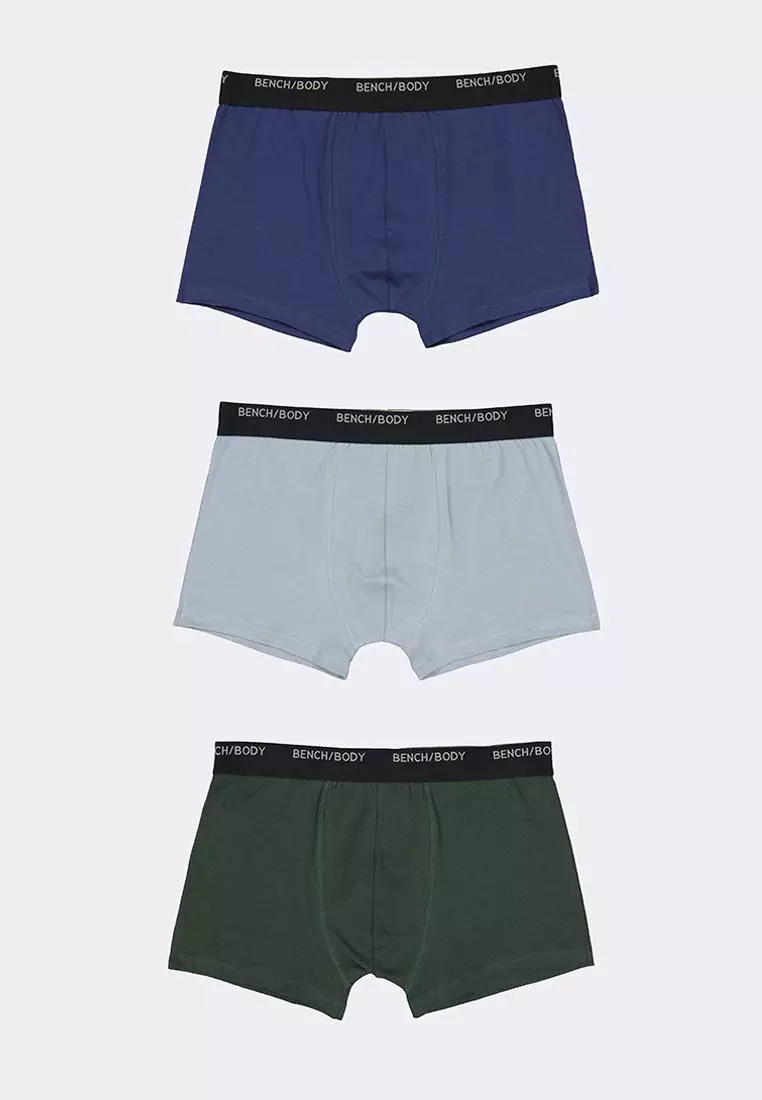 Men's 3-in-1 Pack Boxer Brief