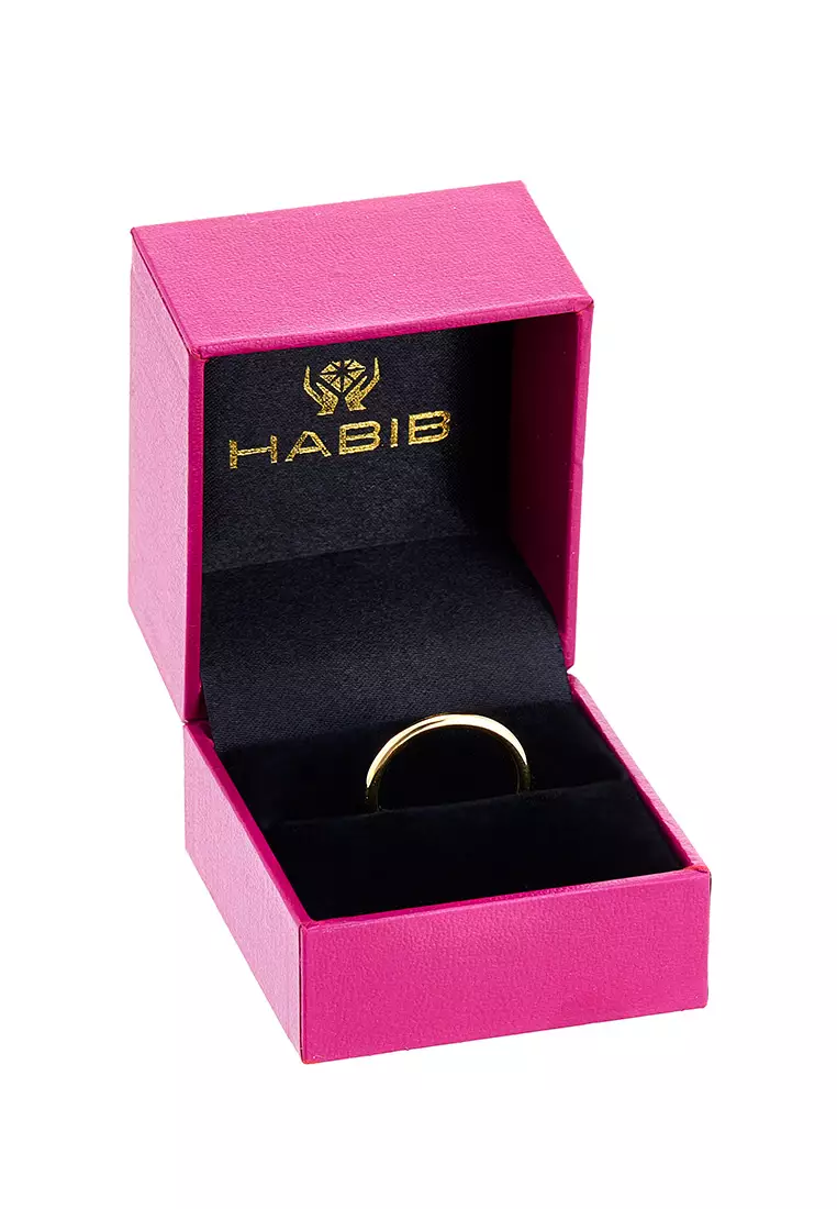 HABIB Oro Italia 916 Yellow Gold Ring GR47241121(22K Gold)