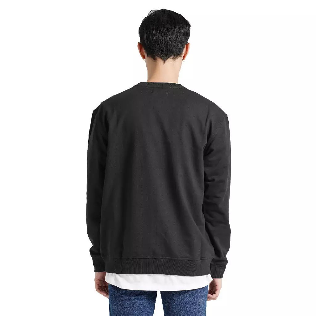 Lee Cooper Sweater Logo Retro Black