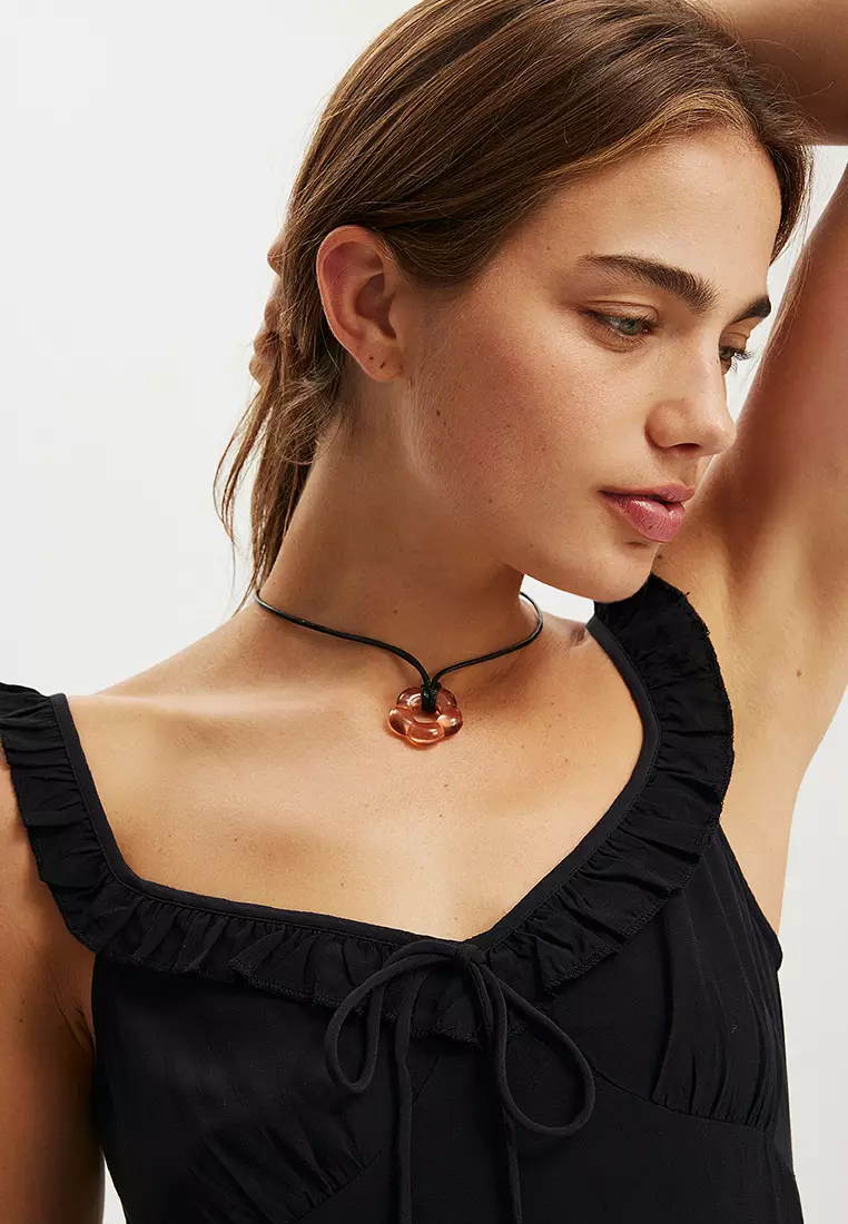 Layla Frill Midi Dress