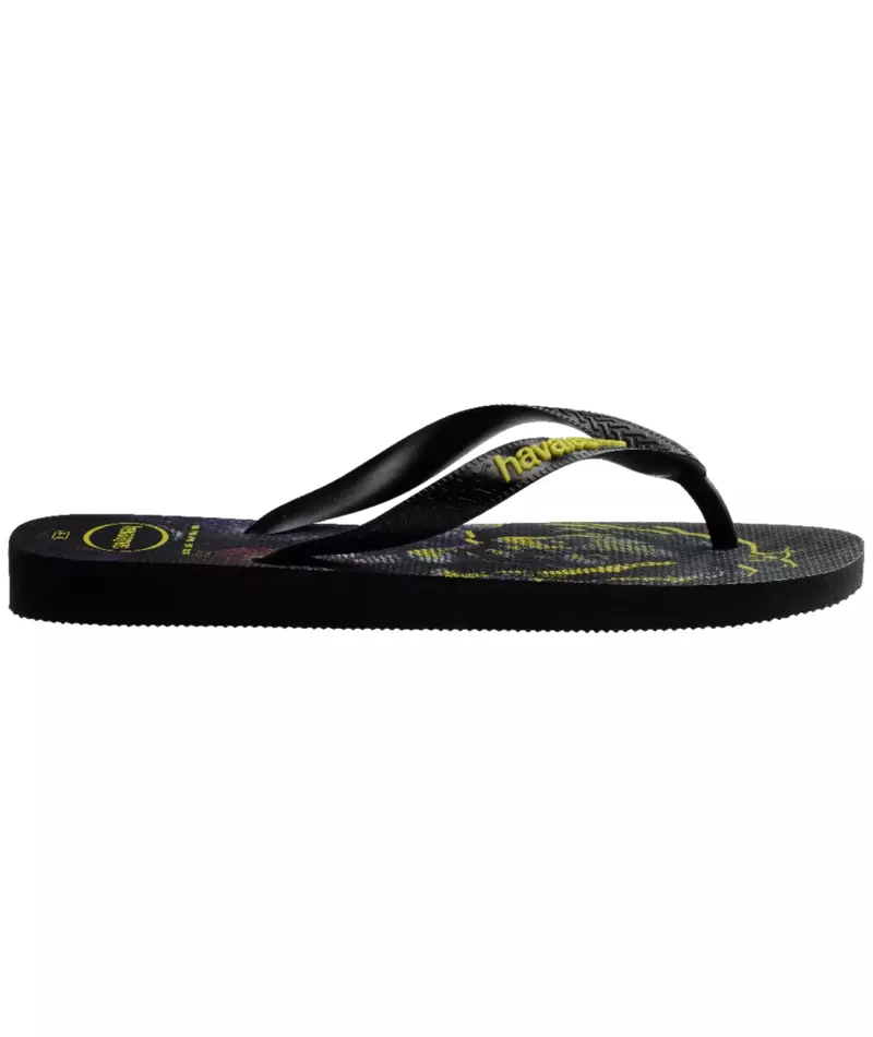Havaianas 7892 Top Heróis Dc Black/Black/Black - Sandal Pria