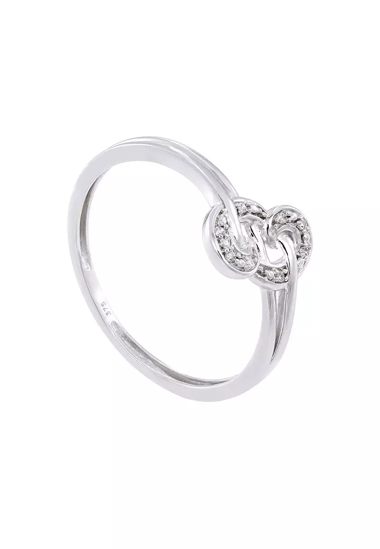 Buy HABIB HABIB Diamond Ring in 375/9K White Gold 25681(WG) Online ...