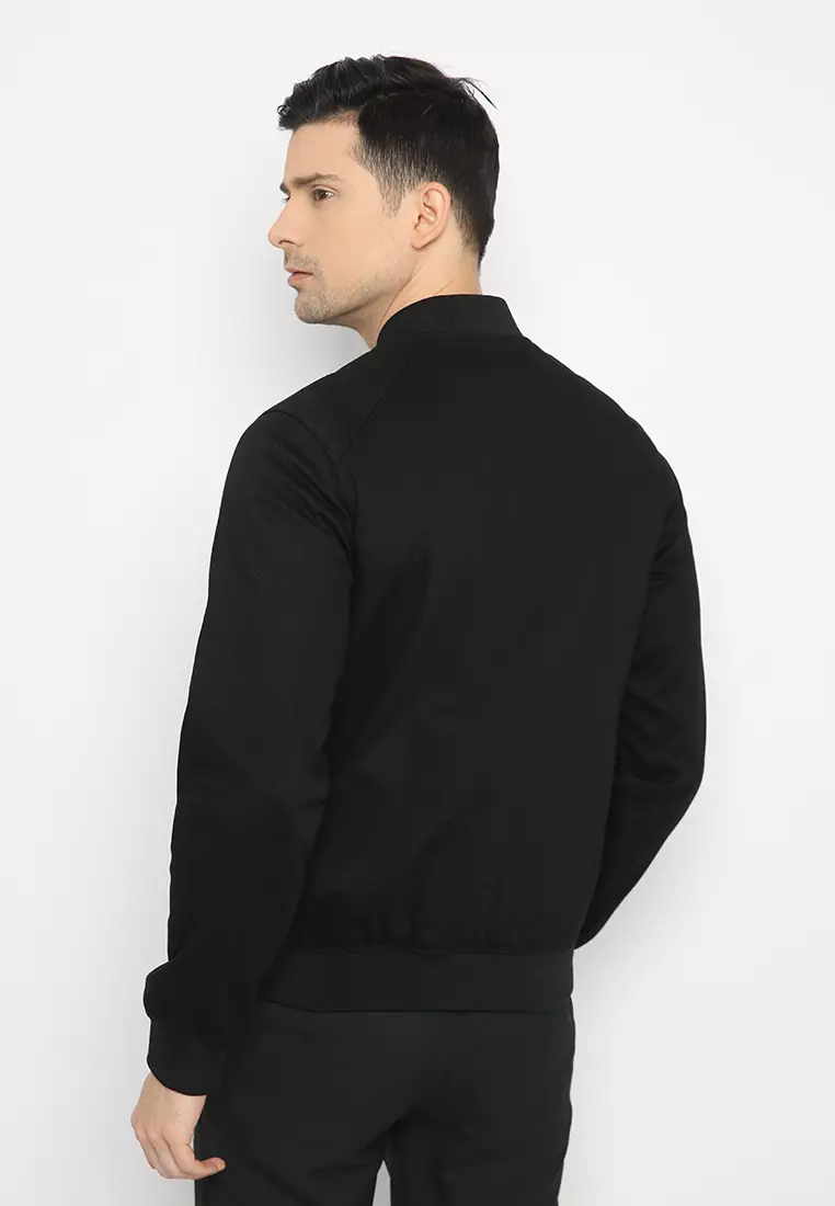 Jobb Truman Jacket Pria Slim Fit Hitam 2023