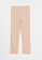 LC WAIKIKI beige Crew Neck Straight Short Sleeve Women's Pajamas Set ACABBAA16BE542GS_8