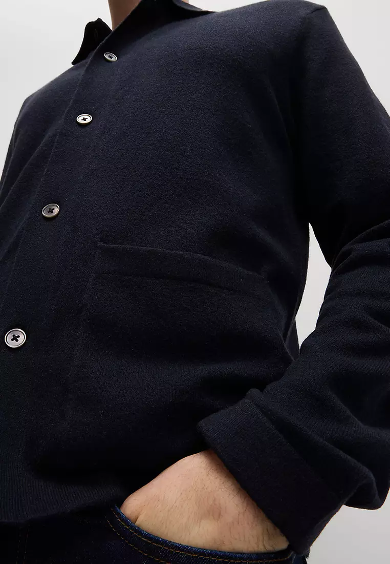 Air Yarn Knitted Jacket