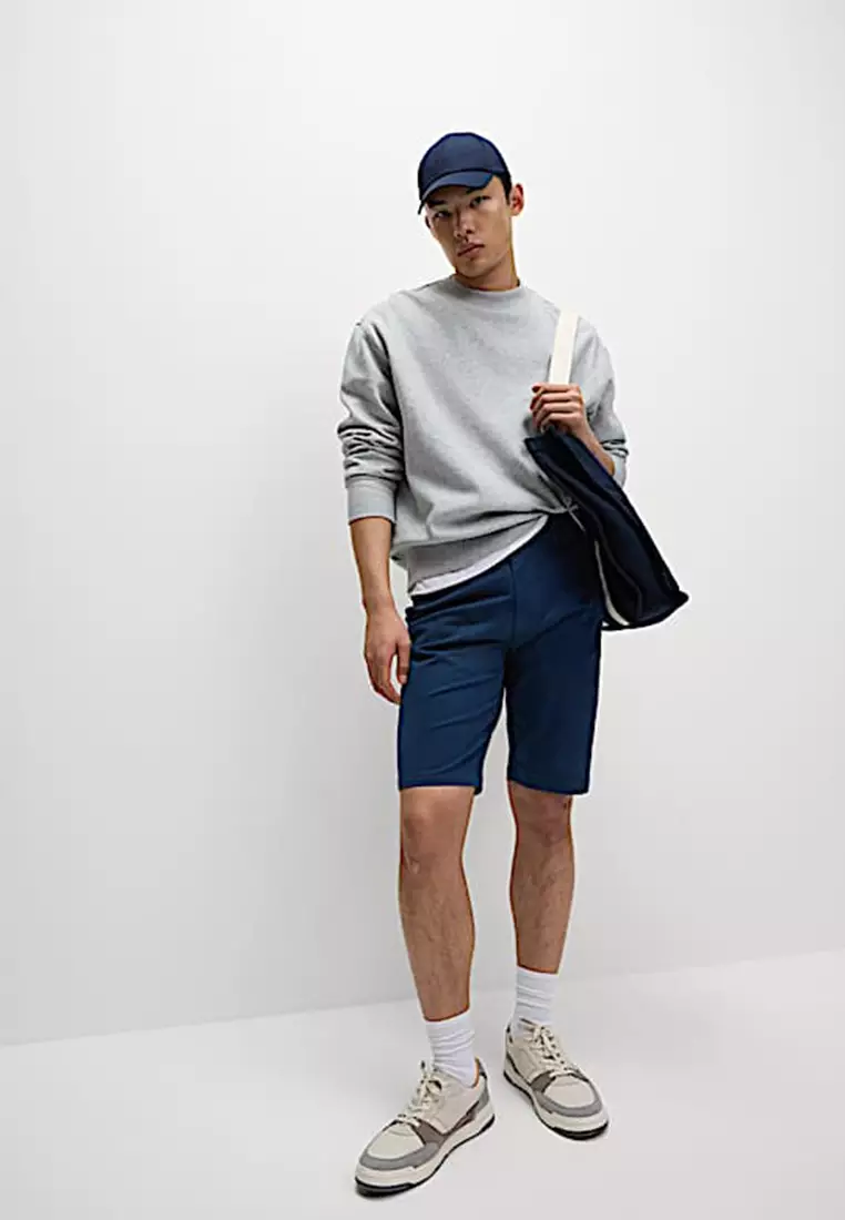 Regular Fit Stretch Chino Shorts