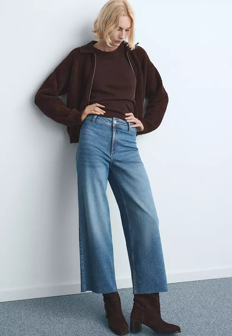 Catherin Culotte High-Rise Jeans
