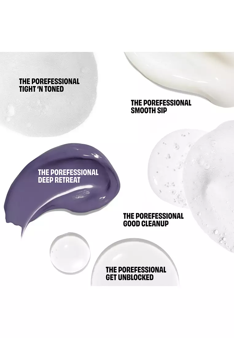 [Holiday Exclusive Set] Benefit - Peas, Love & Pores (SAVE 42%) - The POREfessional Get Unblocked mini, The POREfessional Good Cleanup mini, The POREfessional Tight ’n Toned mini, The POREfessional Deep Retreat mini, The POREfessional Smooth Sip mini