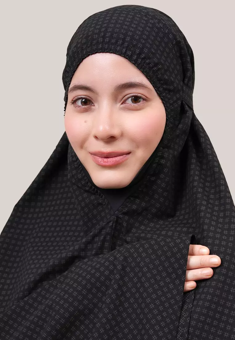 Siti Khadijah Telekung Deco Madiya in Black