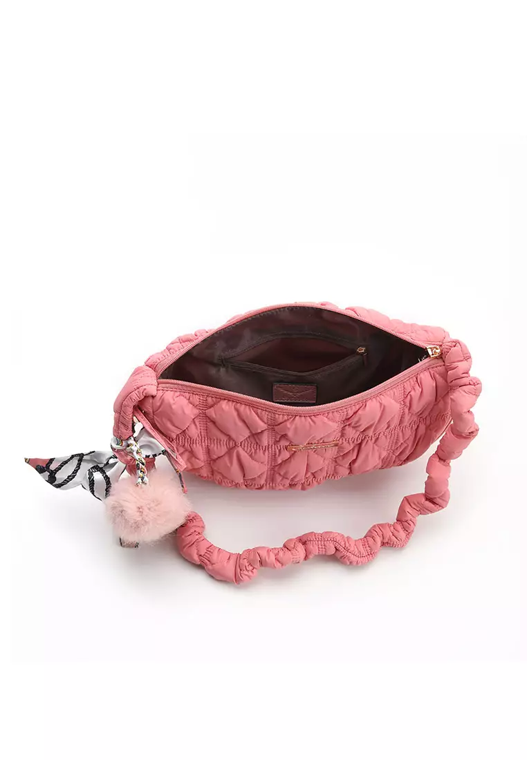 GYKACO KYUMI Pink - Tas Wanita Sling Bag - Fashion Top Handle Bag (Import)