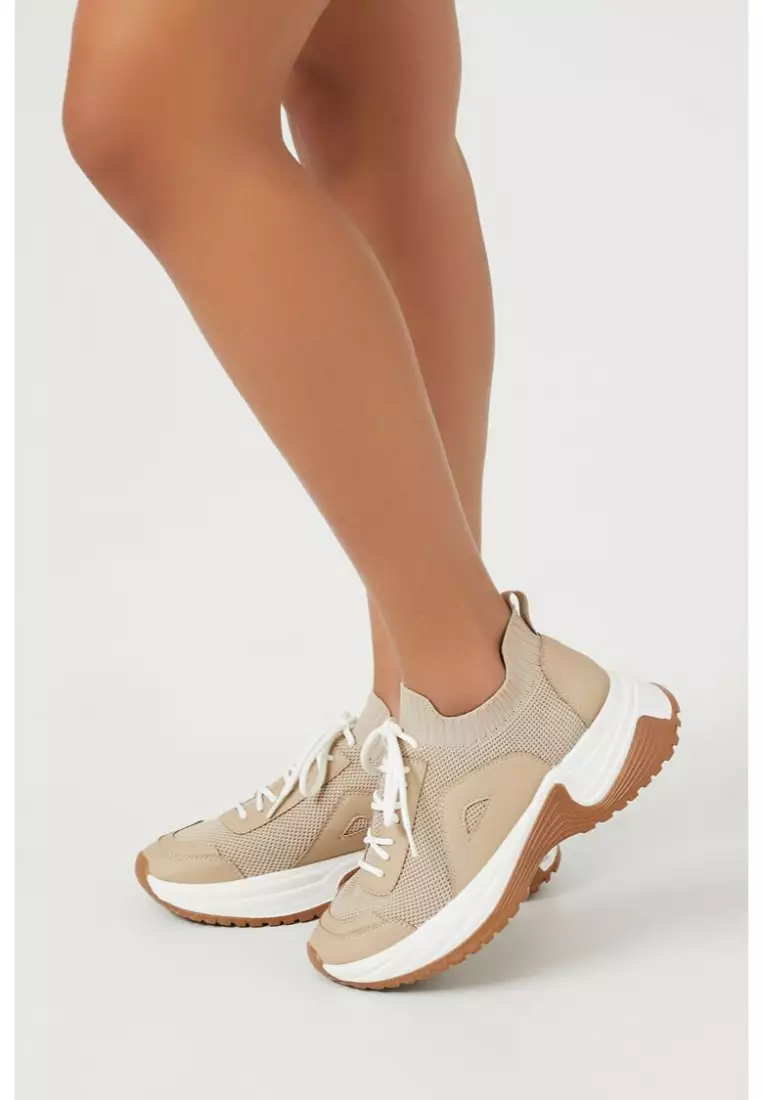 Buy FOREVER 21 Low Top Sock Sneakers 2024 Online ZALORA Philippines