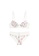W.Excellence pink Premium Pink Lace Lingerie Set (Bra and Underwear) 0D7F8US82E58A4GS_1