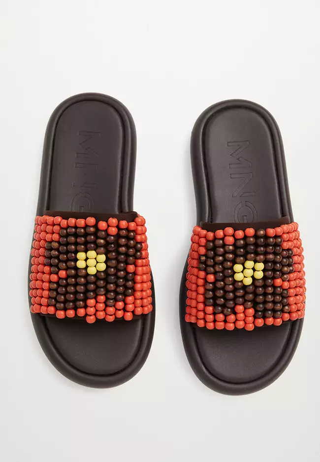 Printed Platform Sandals