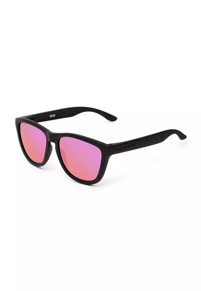 HAWKERS ONE Black Nebula Sunglasses for Men and Women. UV400 Protection. Designed in Spain
