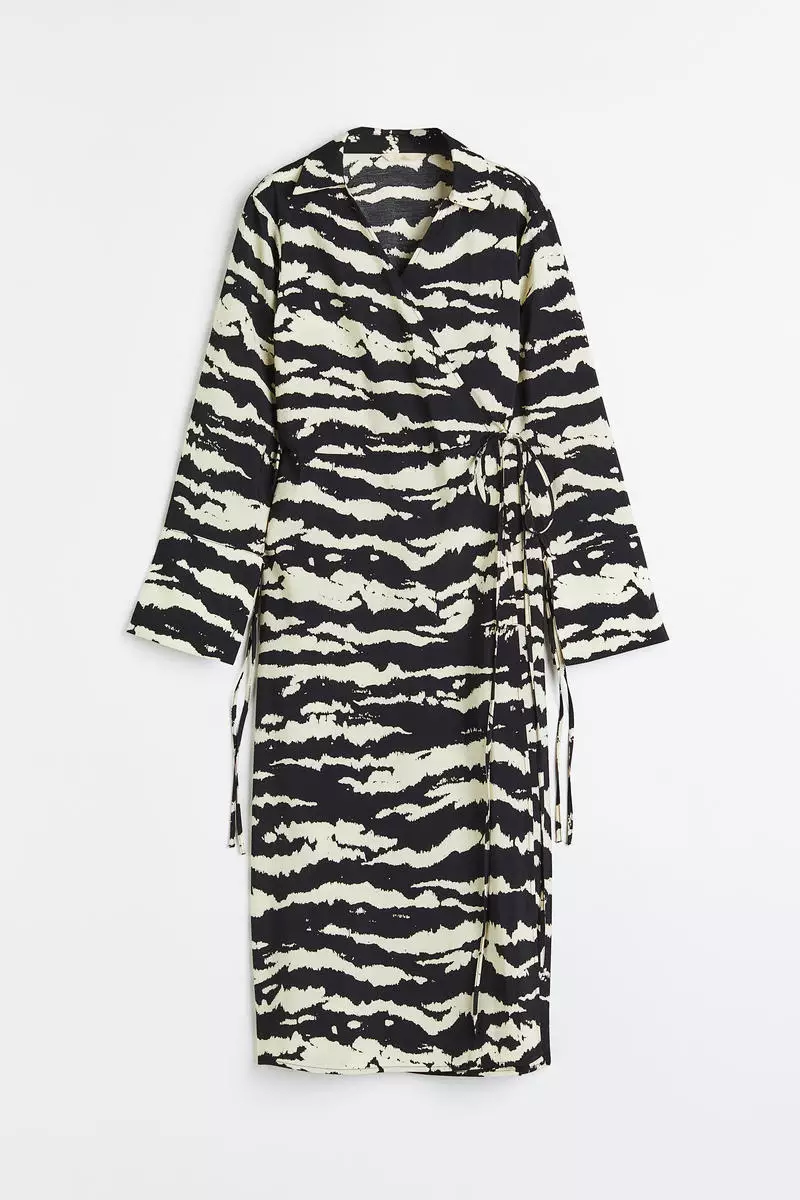 Buy H&M Collared wrap dress 2024 Online ZALORA Philippines