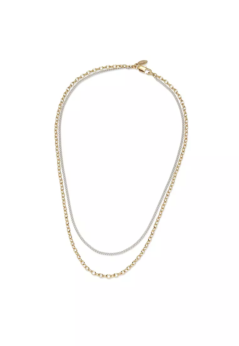 Gold chain cheap with platinum