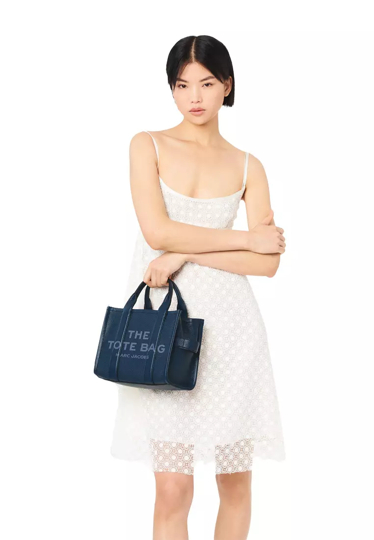 The Leather Small Tote Bag Traveler Tote Blue Sea H009L01SP21