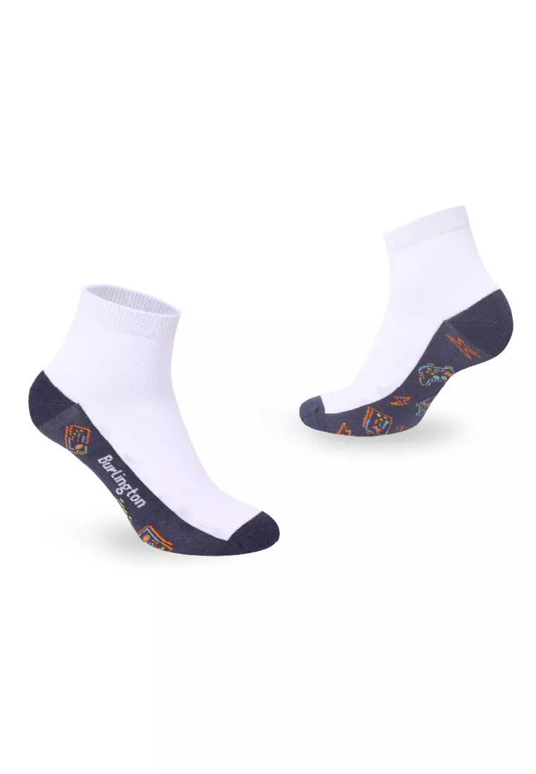 Boys’ Cotton Casual Ankle Socks 3 pairs in 1 pack BBCKG80