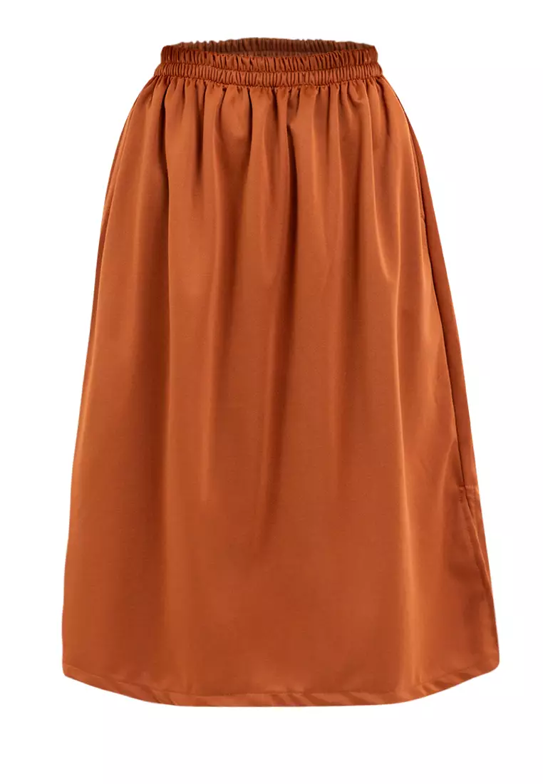 Laica Cotton Midi Skirt