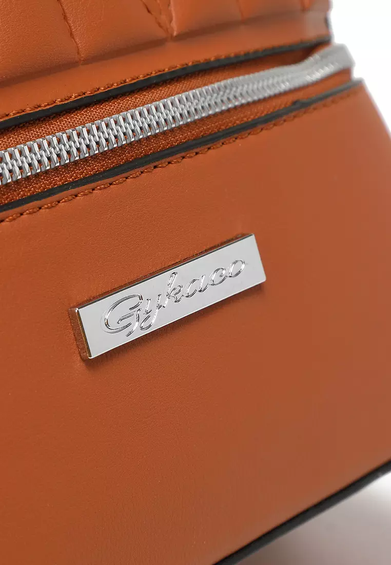 GYKACO FANIE Brown - Tas Ransel Wanita - Fashion Backpack (IMPORT)