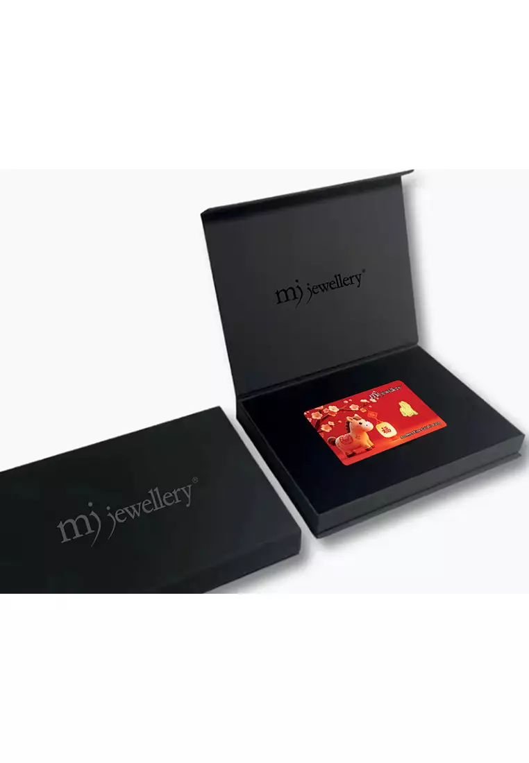 MJ Jewellery 5G Gold Collection 999.9/24K Horse Series Gold Bar (0.2g)