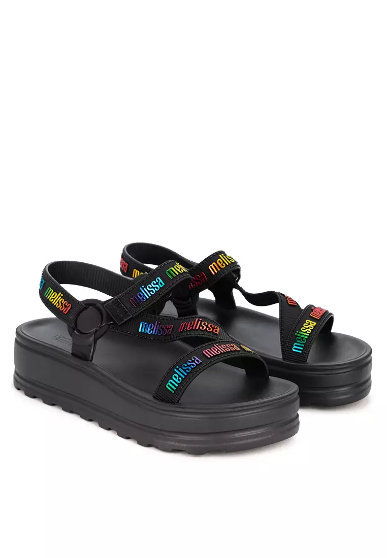 Stripe Plt Mlvr Sandals