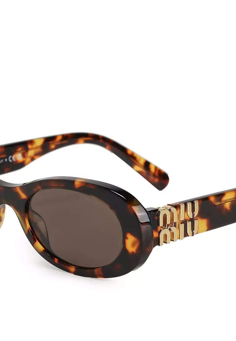 Miu Oval Sunglasses