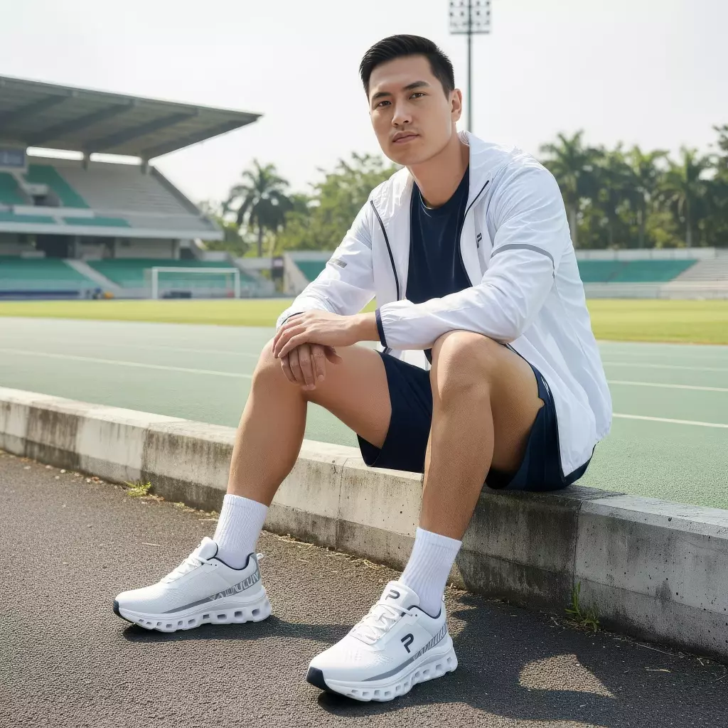 PAULMAY - Sepatu Motion Pro Running Series White