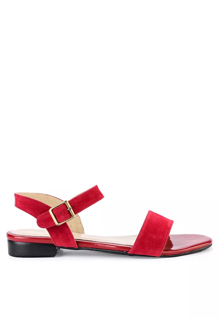 Mathilda Sandal wanita Flat Slip On