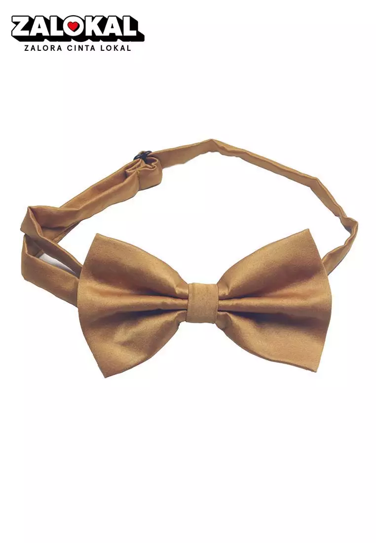 Dasi Kupu Bowtie Emas A14