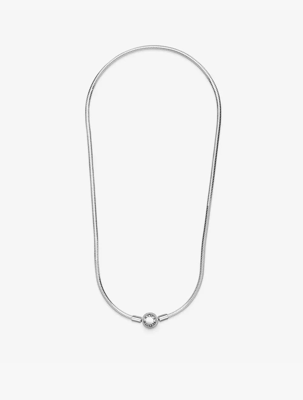 Jual PANDORA Pandora Moments Snake Chain Necklace 45 Silver