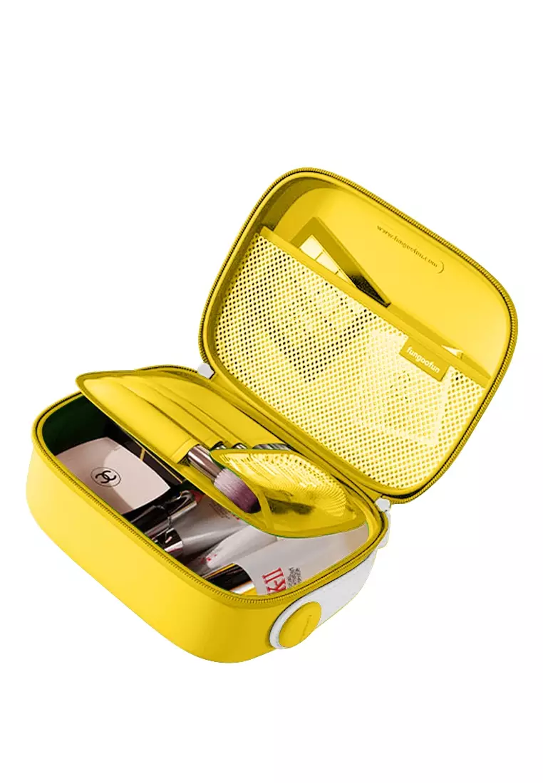 FunGooFun F523 Cosmetic Organizer Bag 26×19×10cm – Yellow