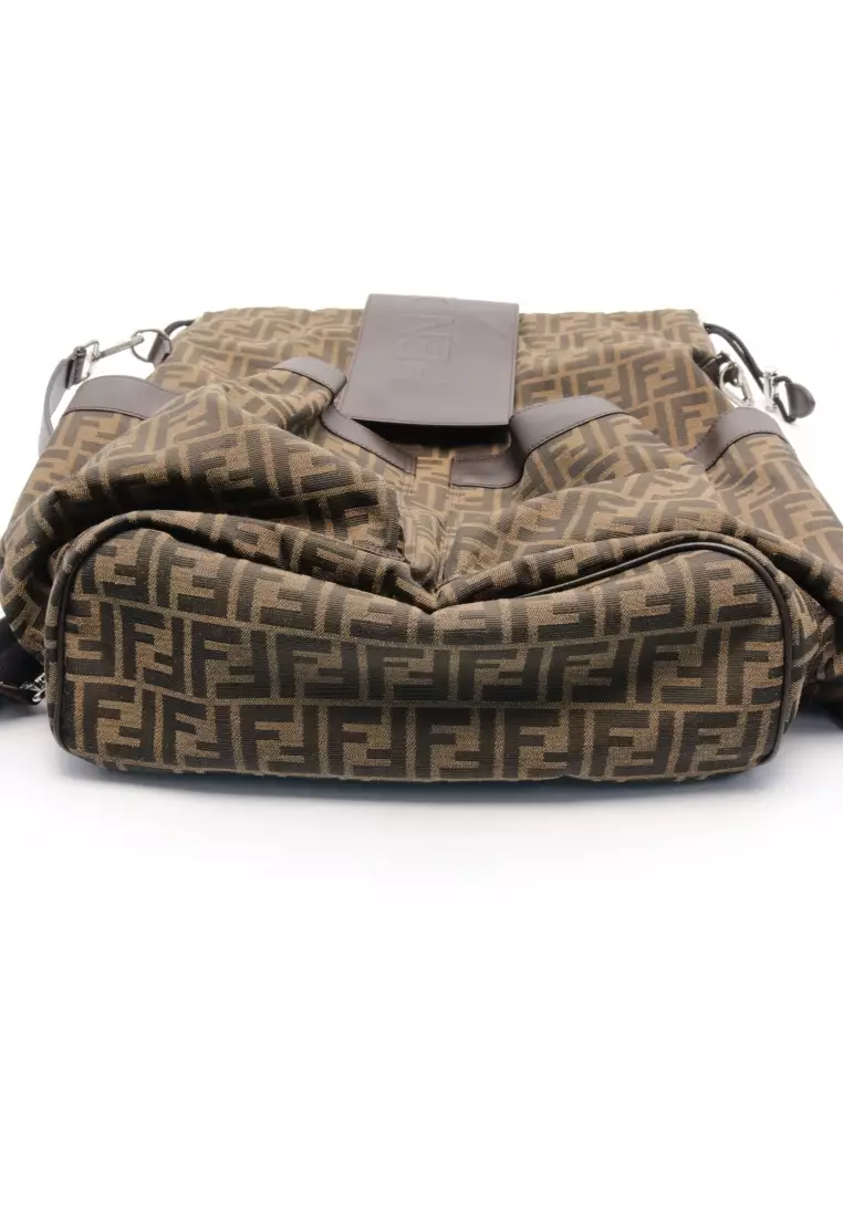 Vintage fendi zucca backpack best sale
