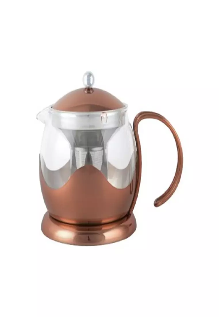 Buy GOURDOS La Cafetière Izmir Glass Teapot With Stainless Steel