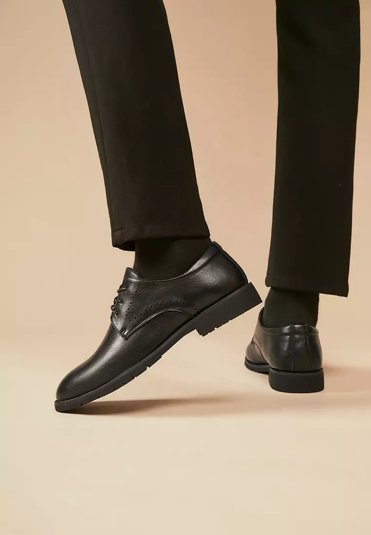 Brogue Leather Derby Shoes KB23KB65