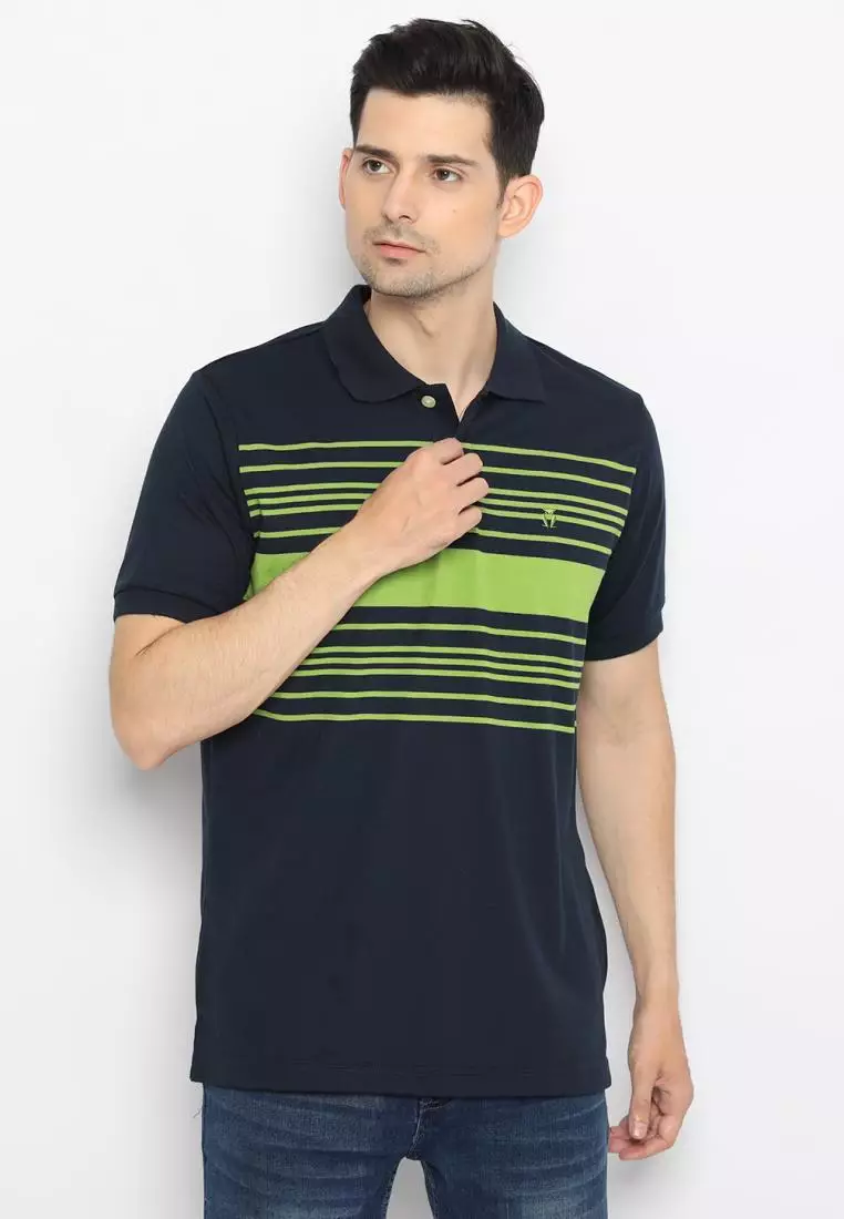 MATSUDA Kaos Polo Shirt Pria Kerah Kasama