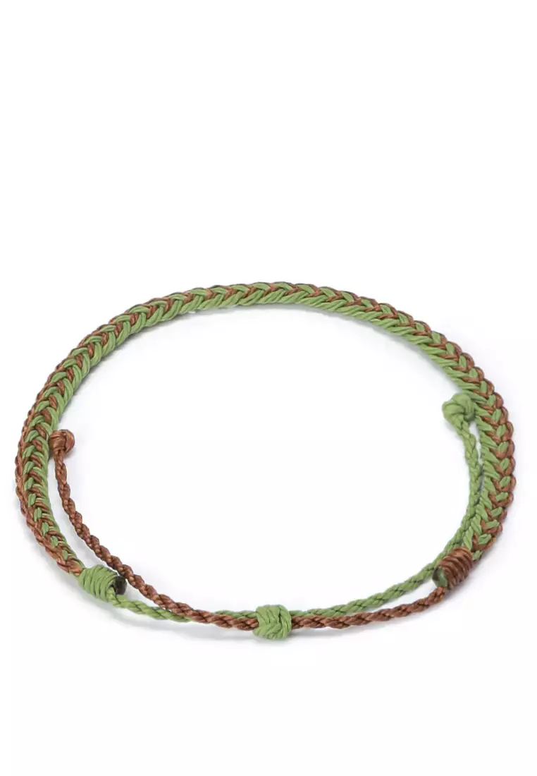 Forest Dew Braided Bracelet