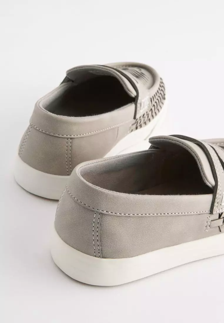 Next slip on outlet shoes mens