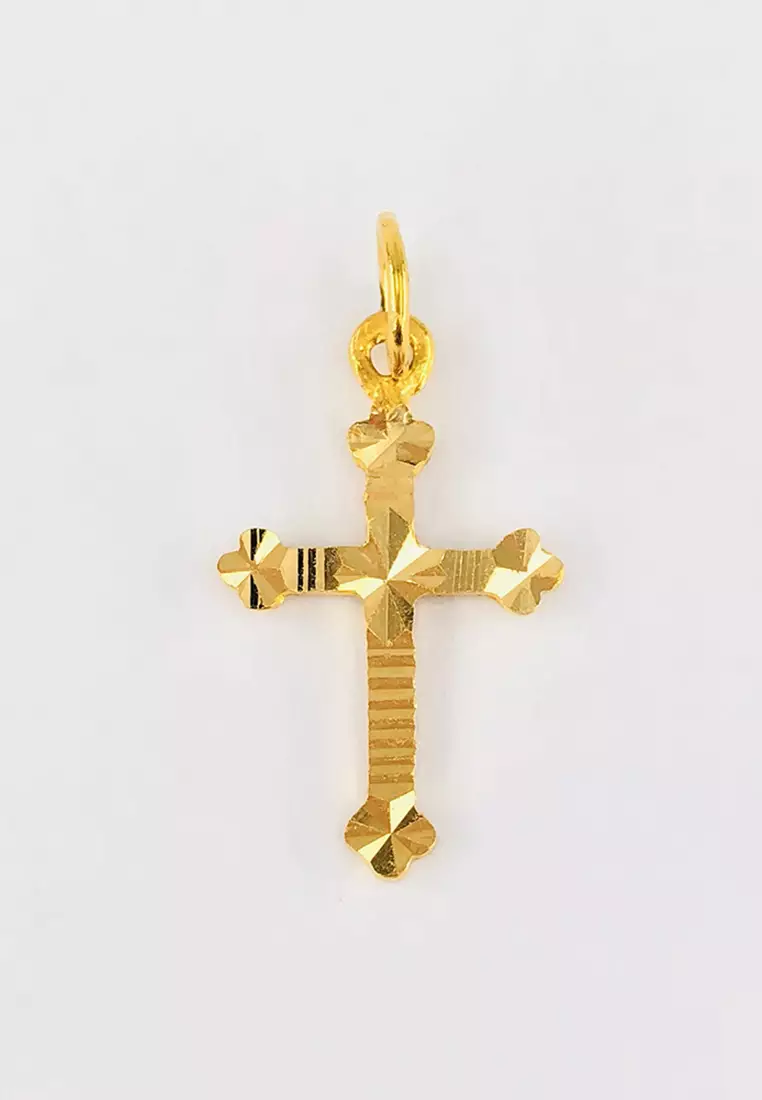 Gold cross deals pendant online